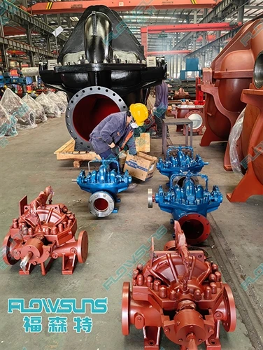 „Flowsuns“ vienpakopiai-dvigubi-siurbimo išcentriniai siurbliai suteikia gali...